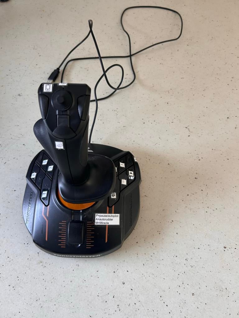 Thrustmaster T.16000M FCS Joystick Flight Sim PC, Ophalen of Verzenden, Zo goed als nieuw