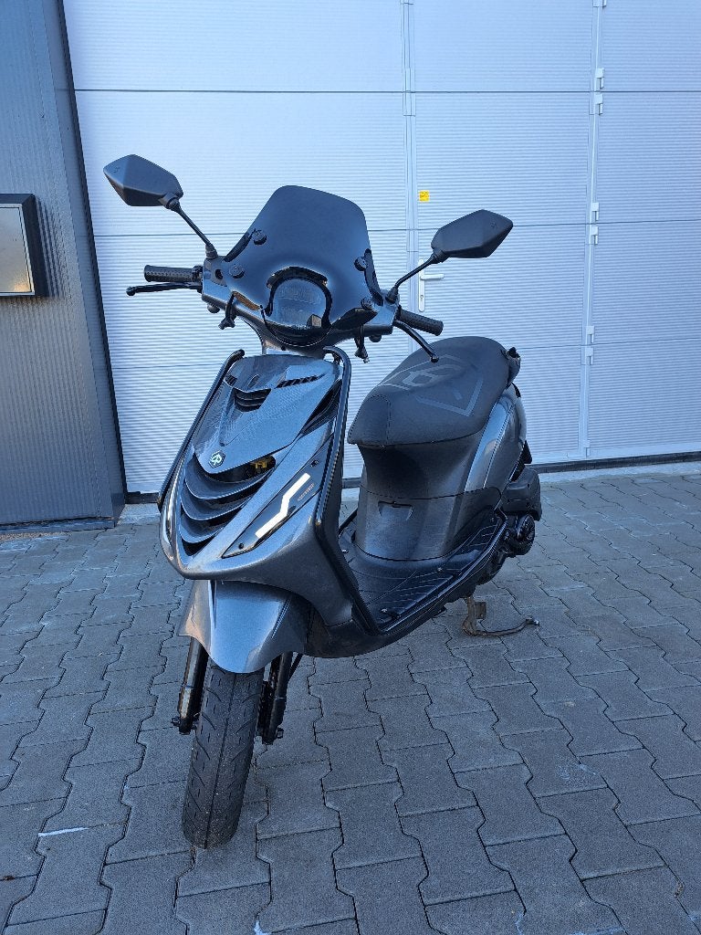 Piaggio Zip 4T 50cc Argaat Grijs | Full Led | Garantie ✅, Overige modellen, Maximaal 45 km/u, N.V.T., Zo goed als nieuw