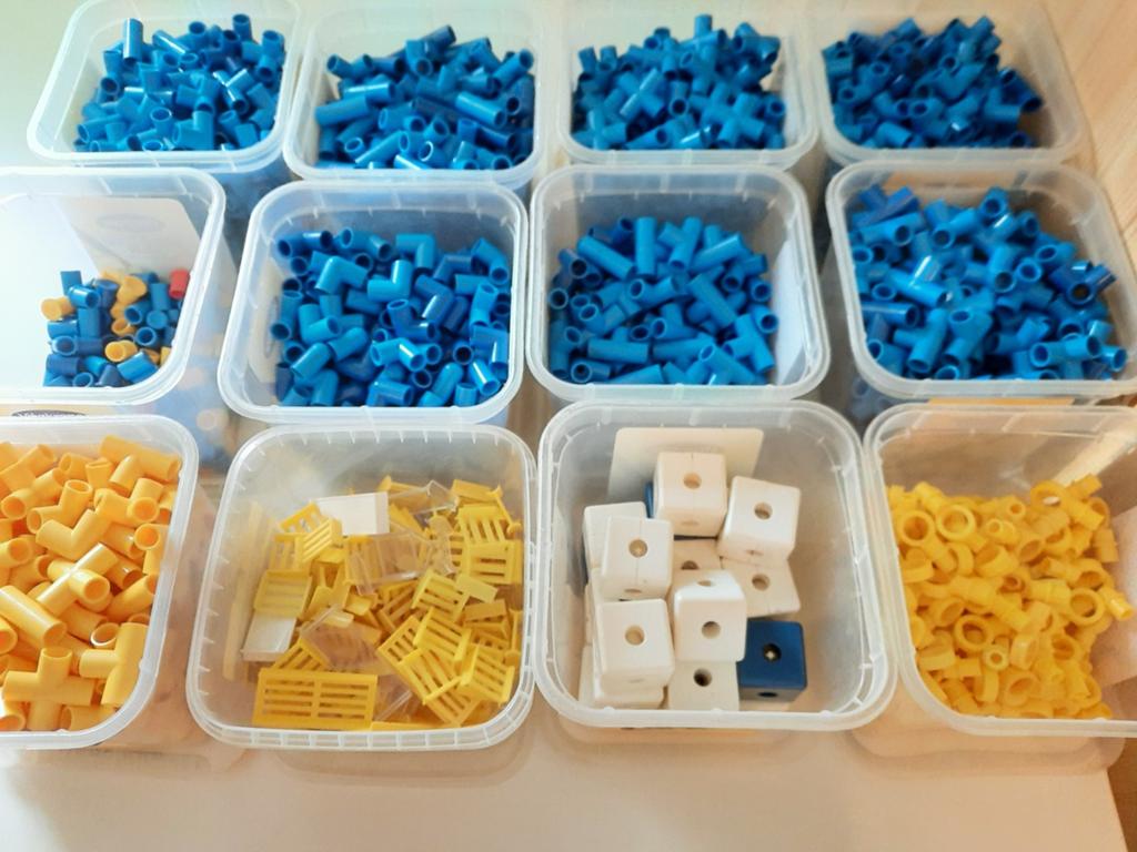 Plasticant vintage. Mega veel., Kinderen en Baby's, Speelgoed | Bouwstenen, Ophalen of Verzenden, Gebruikt, Megabloks