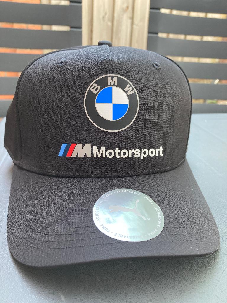 ✅ BMW M Motorsport pet Zwart gebogen klep Nieuw cap, Verzamelen, Ophalen of Verzenden, Nieuw, Auto's