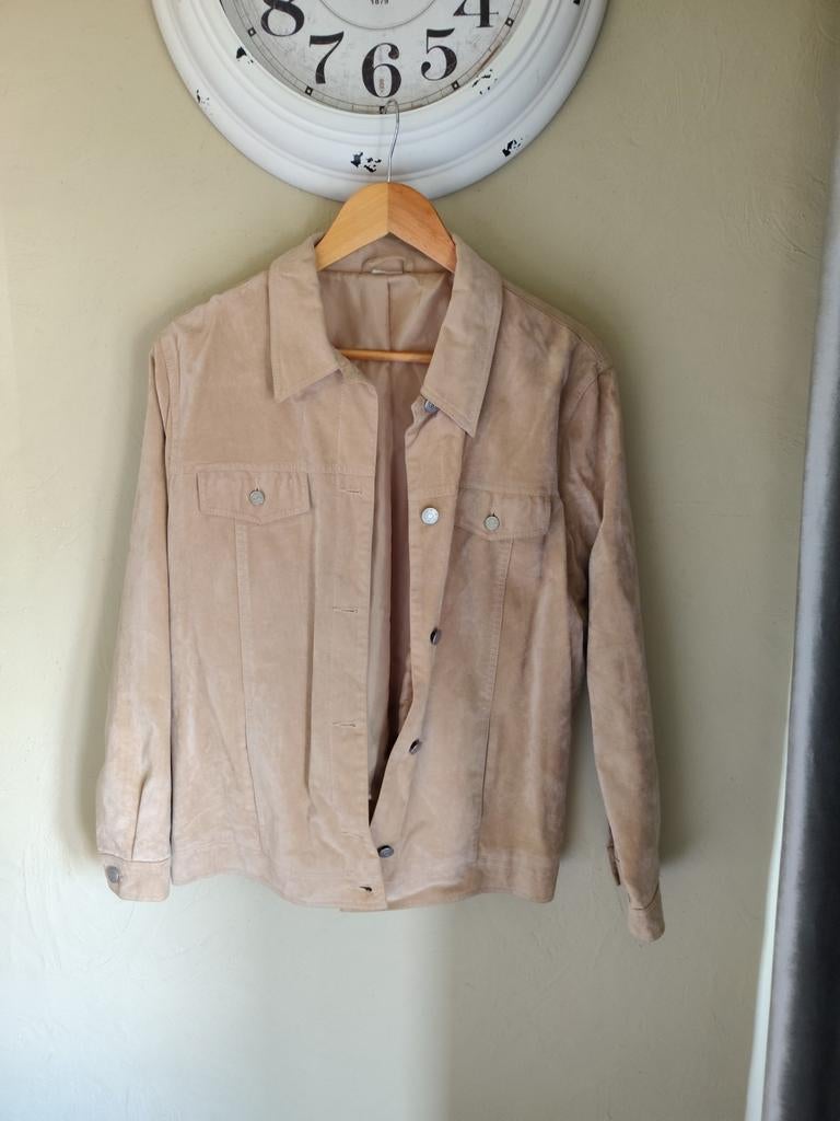 Zara beige jasje  44, Ophalen of Verzenden, Zo goed als nieuw, Maat 42/44 (L), Beige