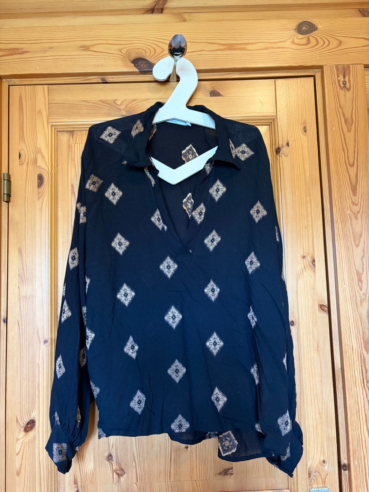 Blouse zwart Costes Rebel XL/XXL oto 64 lengte 71, Ophalen of Verzenden, Zo goed als nieuw, Maat 46/48 (XL) of groter, Zwart