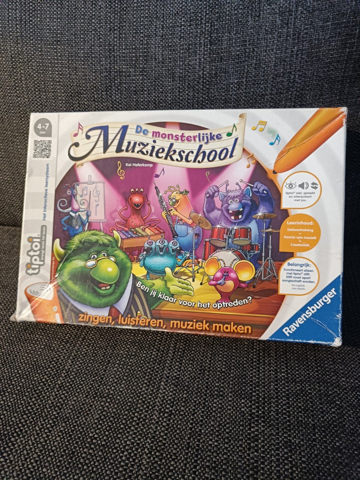 De Monsterlijke Muziekschool Tiptoi Ravensburger, Ophalen of Verzenden, Gebruikt, Ontdekken