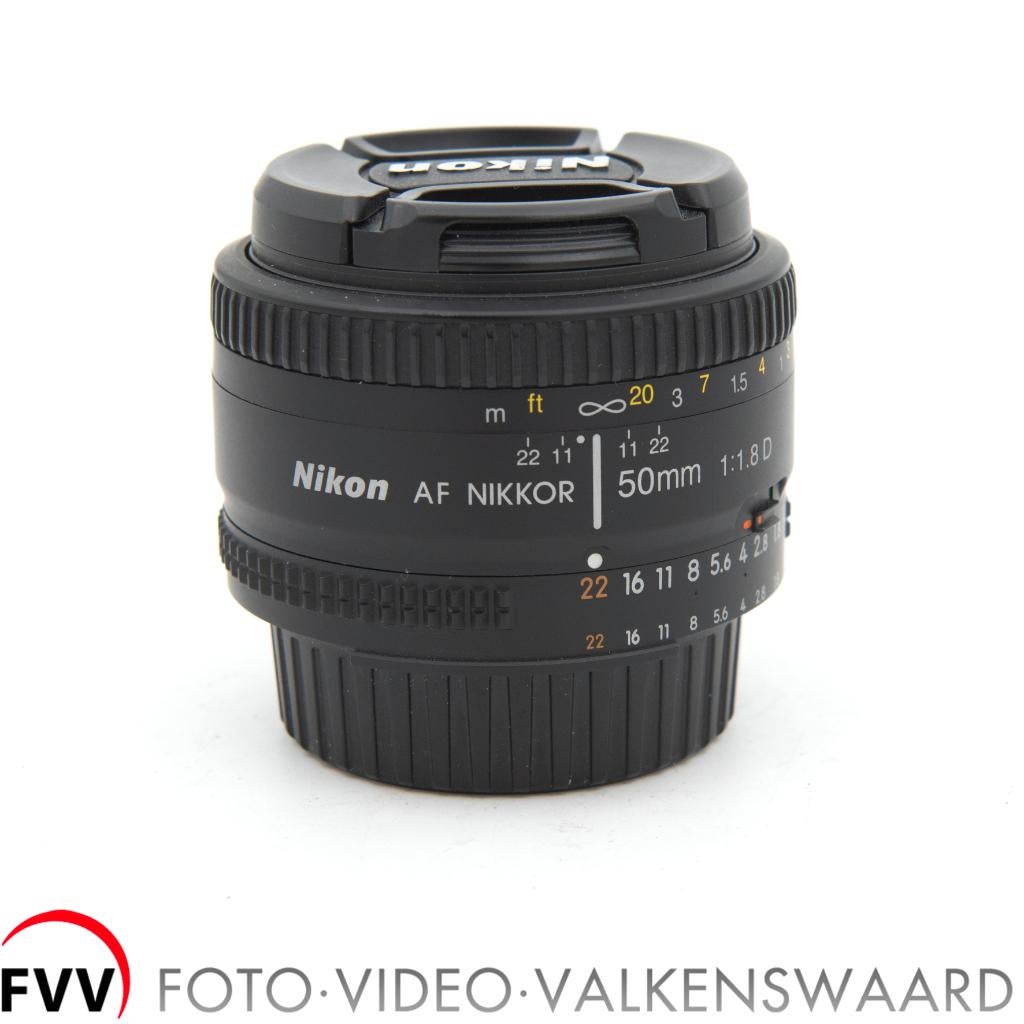 Nikon AF Nikkor 50 mm F1.8 D, Ophalen of Verzenden, Zo goed als nieuw, Standaardlens, Xxx