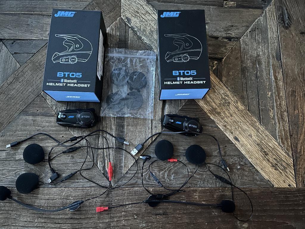 Bluetooth headset duo Motor headset intercom, Ophalen of Verzenden, Zo goed als nieuw
