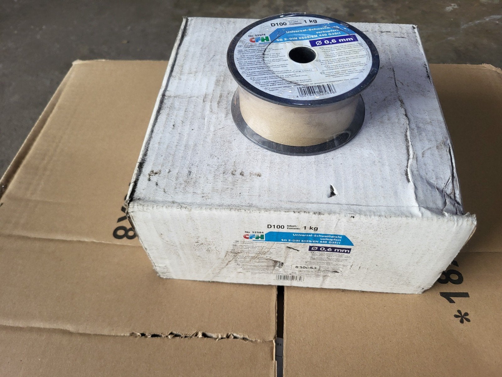 lasdraad 0.6mm  mig, Ophalen of Verzenden, Nieuw, Co2