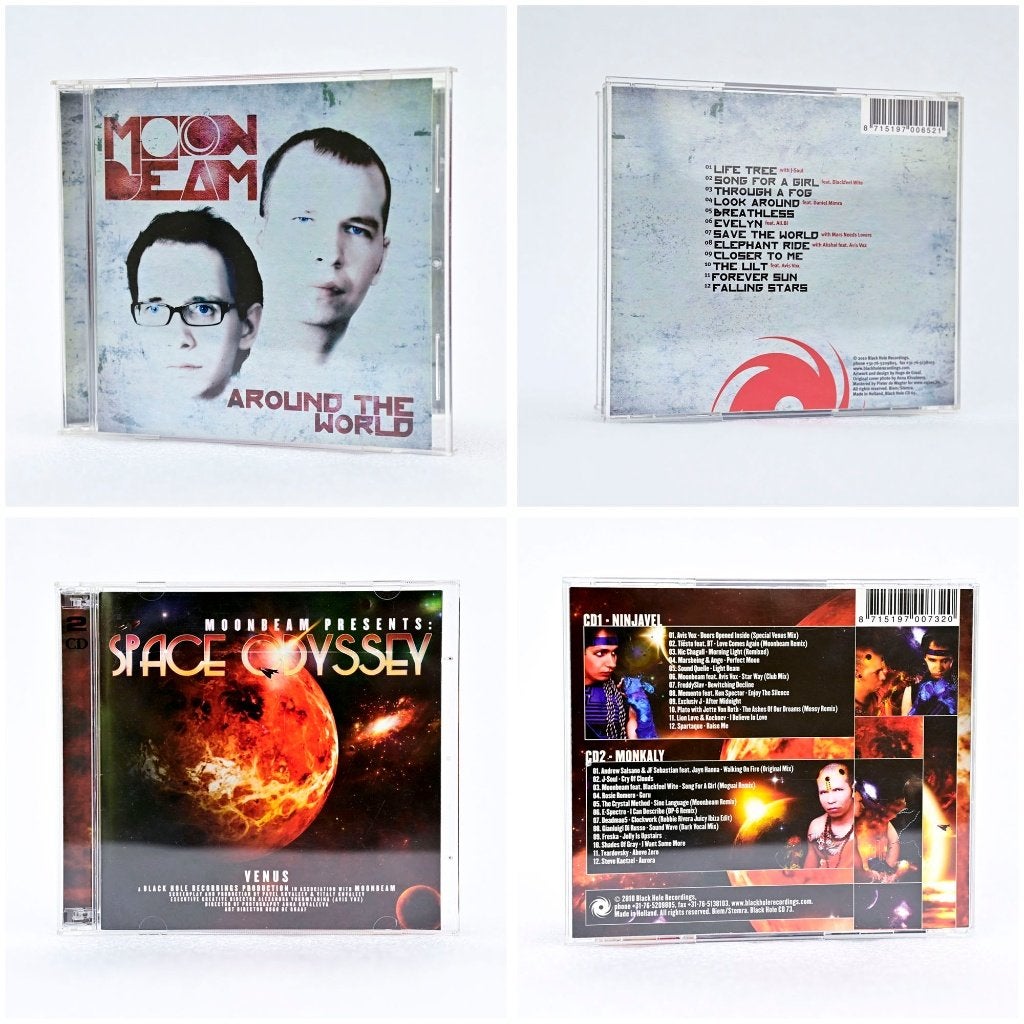 2 cd's Moonbeam - dance, Overige typen, Ophalen of Verzenden, Zo goed als nieuw, Inclusief boekje