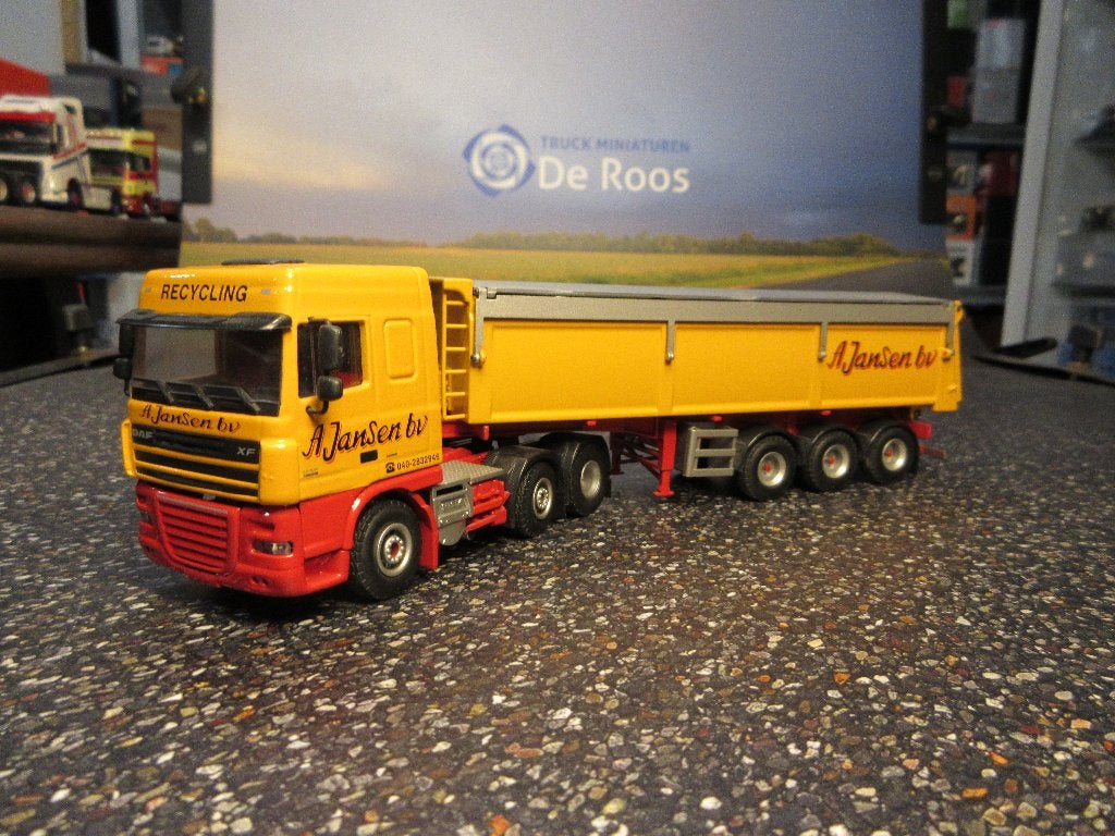DAF XF A. Jansen B.V., Ophalen of Verzenden, Zo goed als nieuw, Bus of Vrachtwagen, Lion Toys