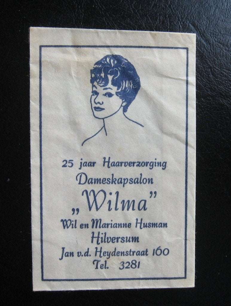 4445 Hilversum - Dameskapsalon Wilma, Verzenden, Nederland
