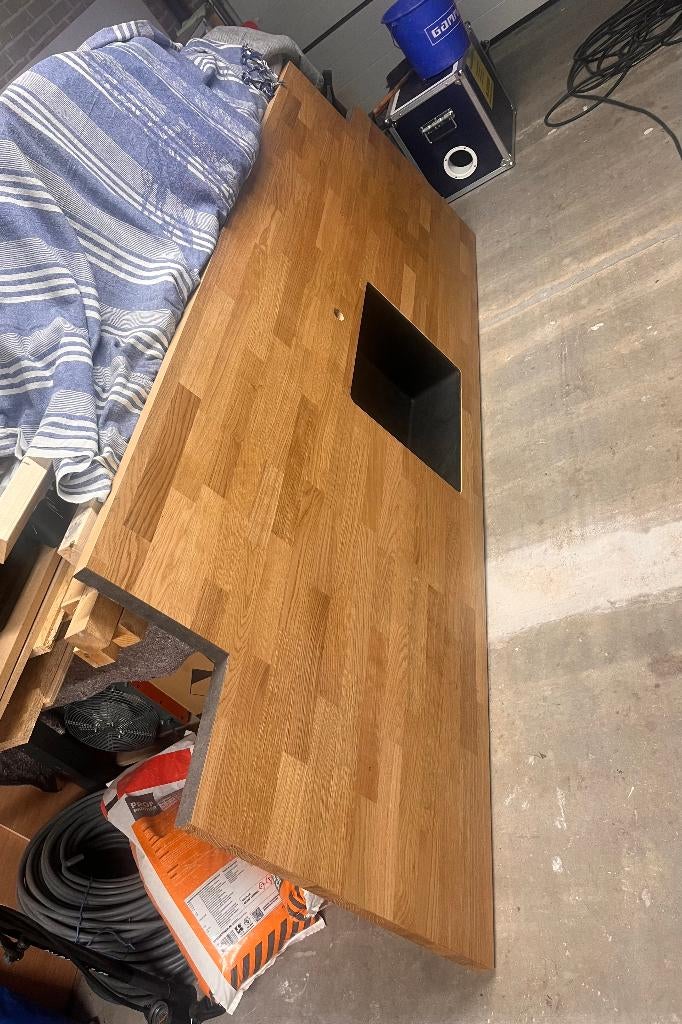 keukenblad met spoelbak, Ophalen, 75 cm of meer, 200 cm of meer, Minder dan 100 cm