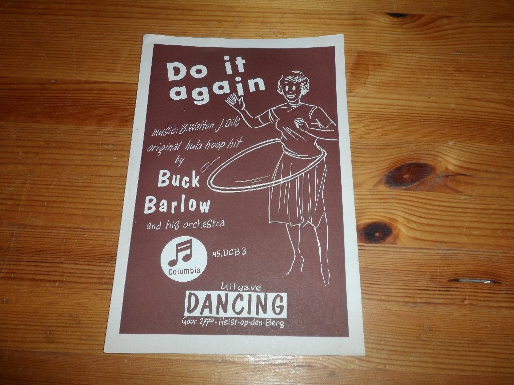 Do it again - welton / dils - buck barlow, Gebruikt, Gitaar, Ophalen of Verzenden, Artiest of Componist