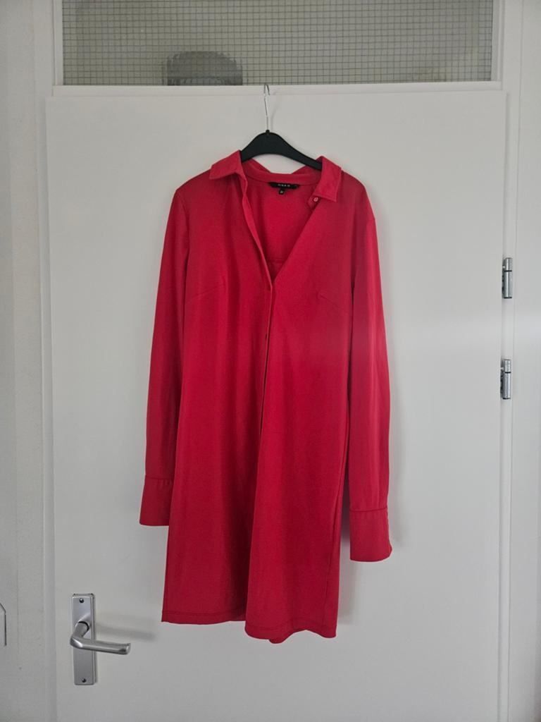 Nikkie Rood Jurkje - Zo goed als nieuw, Ophalen of Verzenden, Zo goed als nieuw, Nikkie, Maat 36 (S)