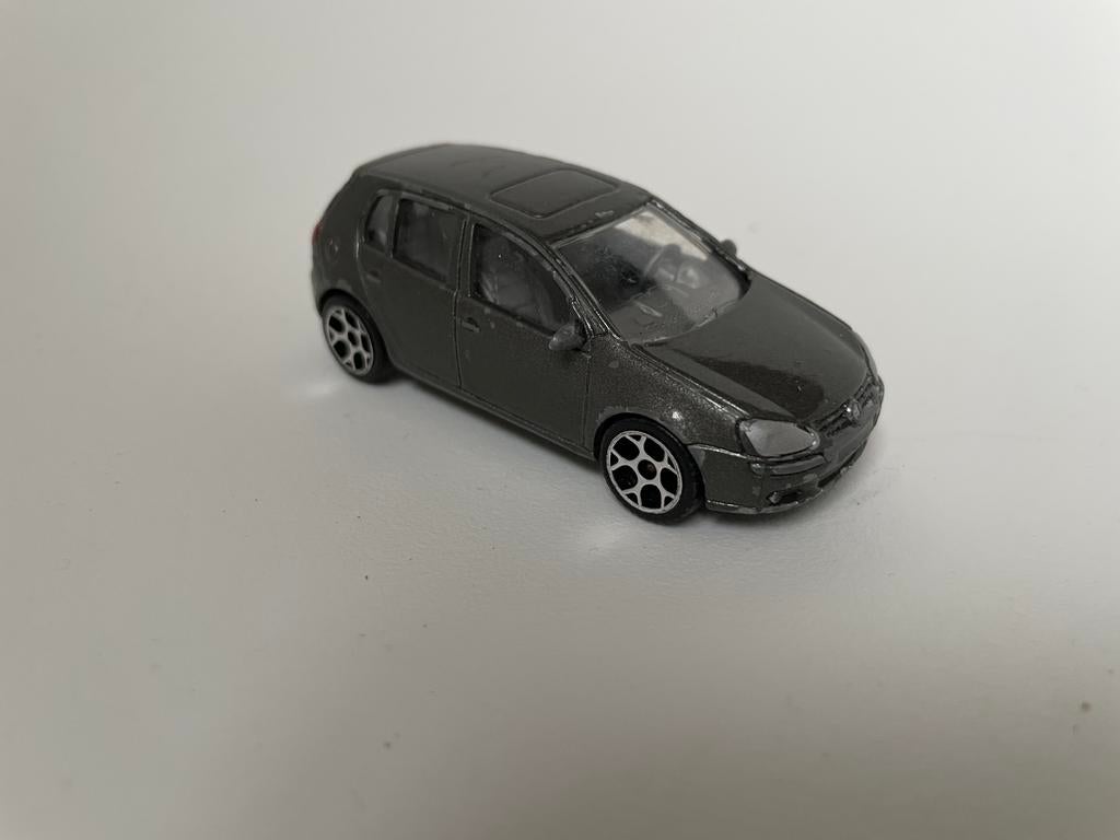 model VW Volkswagen Golf V, antraciet , Majorette, 1/50, Ophalen of Verzenden, Gebruikt, Auto, Majorette