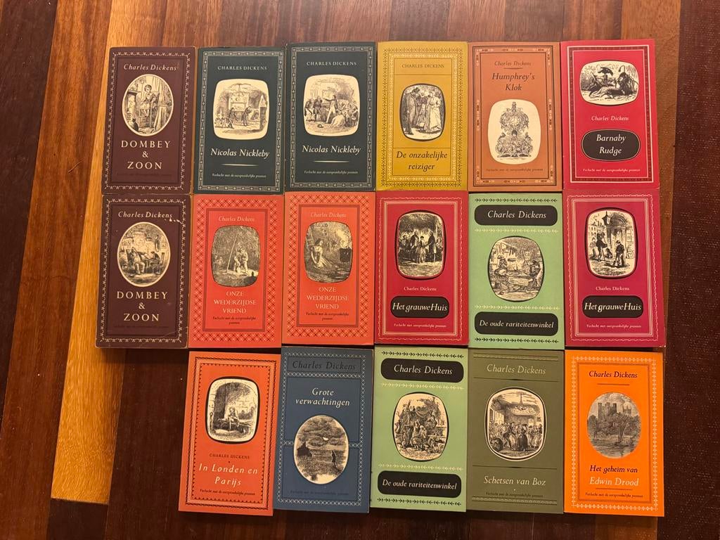 Complete set Charles Dickens - 17 delen, Boeken, Romans, Gelezen, Nederland, Ophalen of Verzenden
