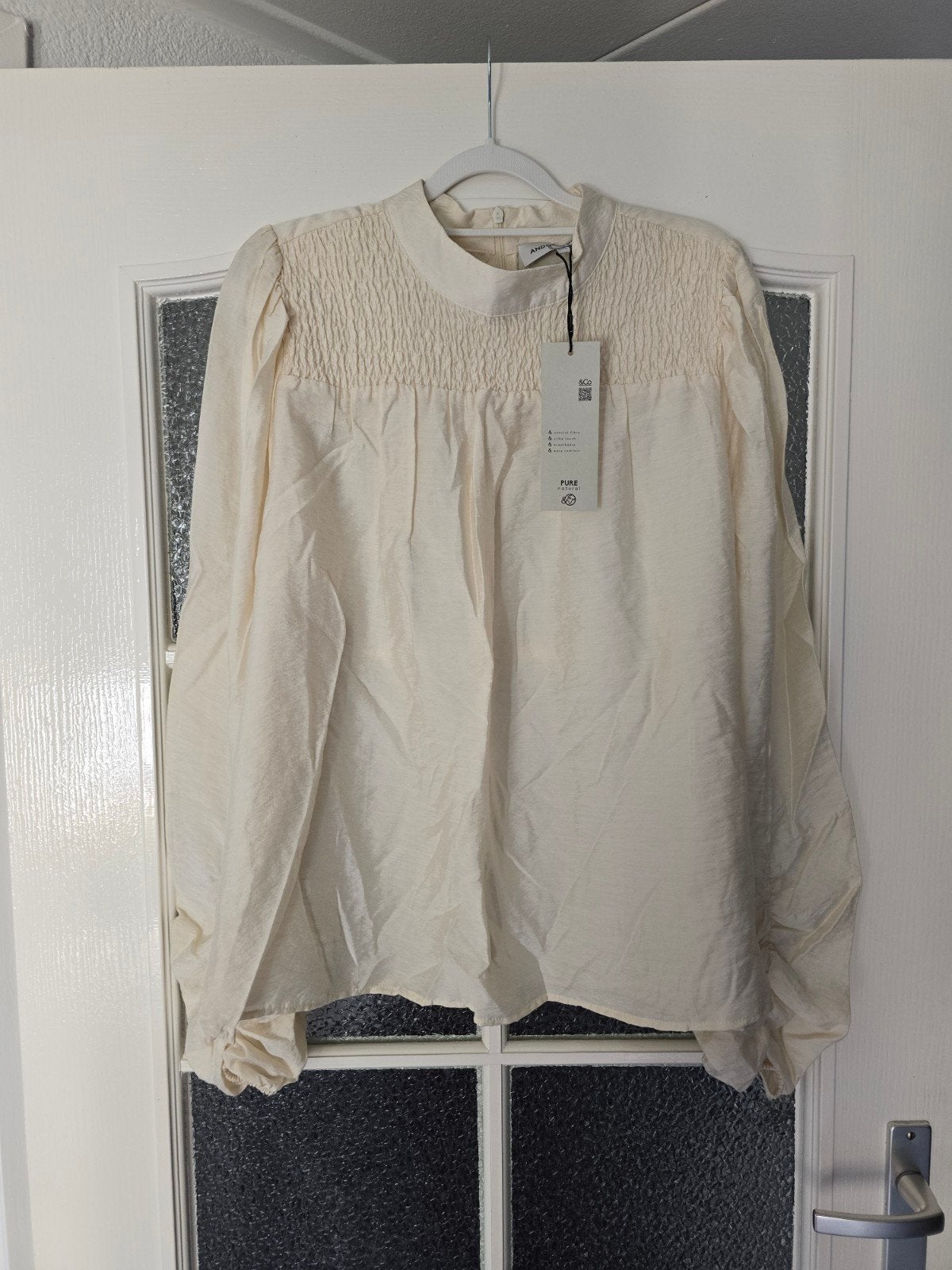 nieuw &co woman andcowoman and cowoman xxl creme blouse, Ophalen of Verzenden, Nieuw, Maat 46/48 (XL) of groter, Beige