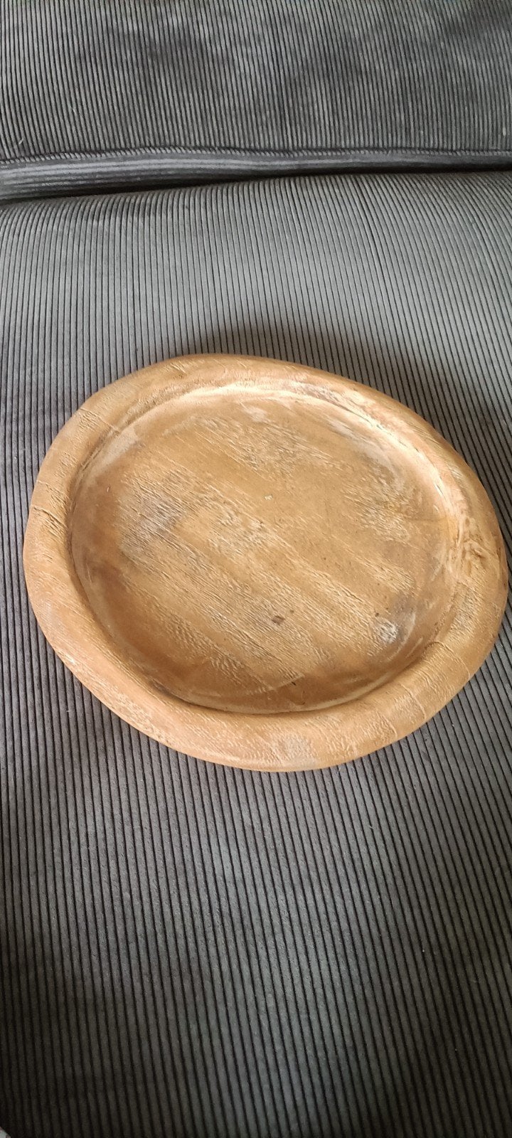 houten schaal, Huis en Inrichting, Ophalen, Rond, Hout