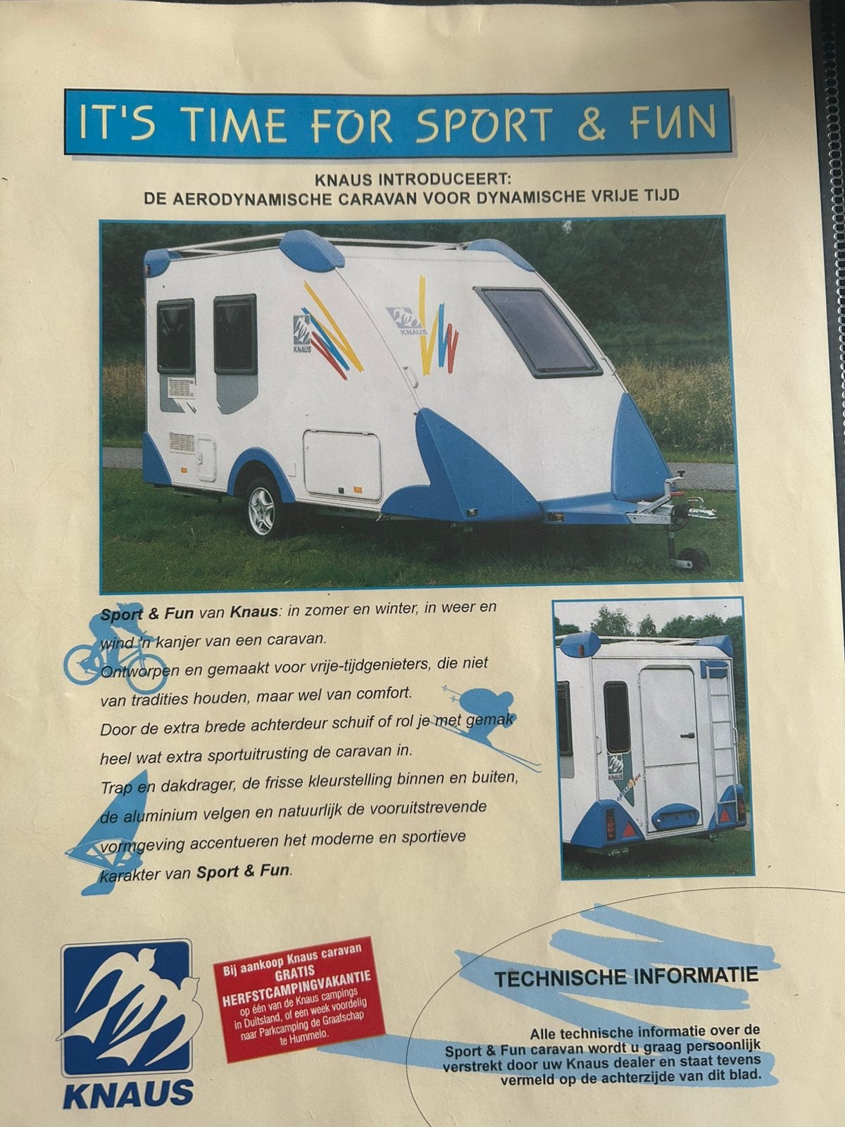 Knaus sport en fun caravan, Tot en met 2, Particulier, 4 tot 5 meter, Knaus