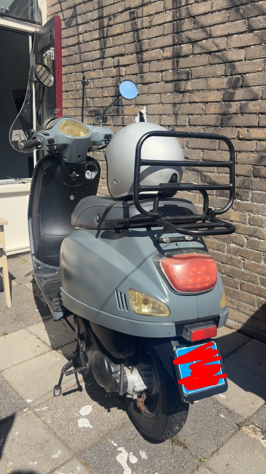 BTC Riva AGM X50 Scooter - Defecte rem, lege accu, Ophalen, Gebruikt