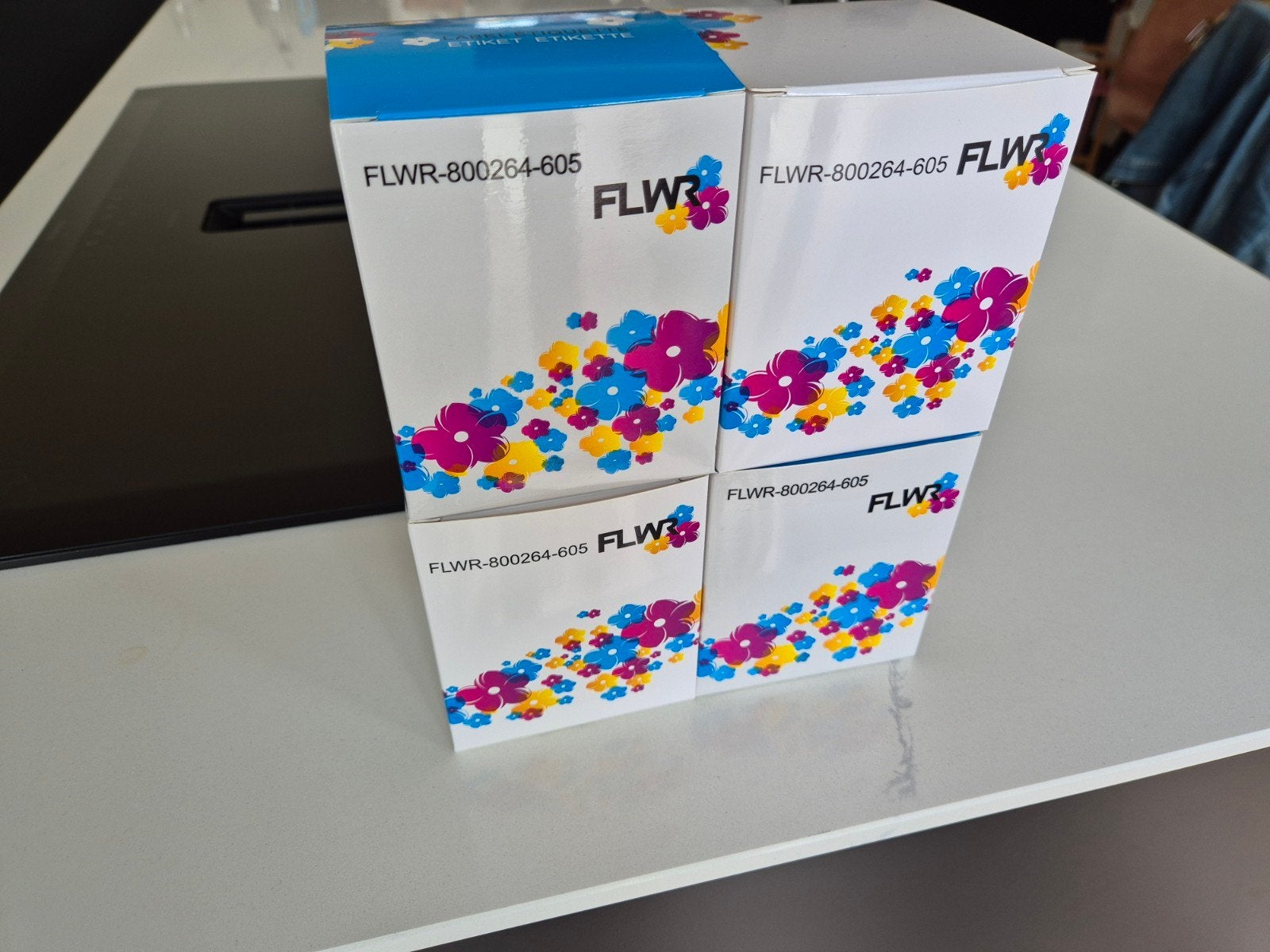 FLWR Verzendetiketten 102x150 mm voor Zebra labelprinter, Ophalen of Verzenden, Nieuw, Etiket