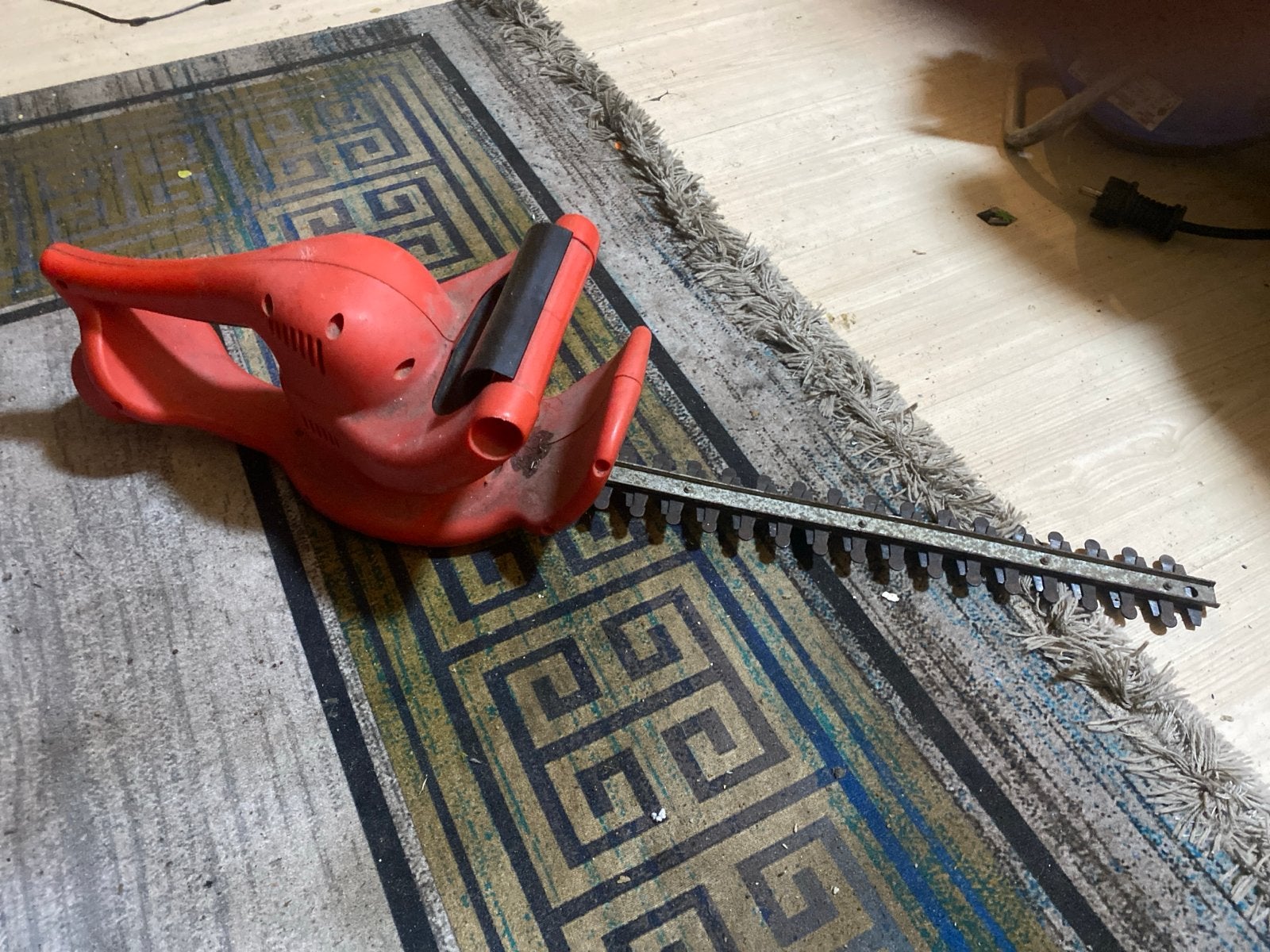 Elektrische Heggenschaar: Strakke Tuin in een Handomdraai!, Tuin en Terras, Ophalen, Gebruikt, Elektrisch