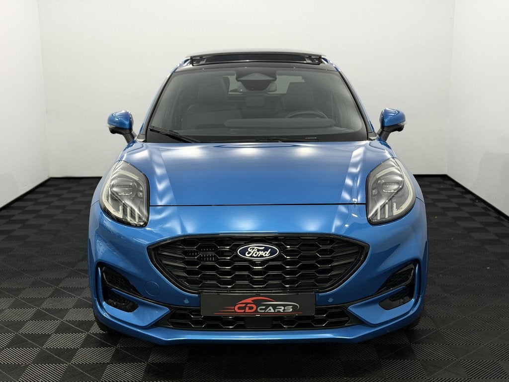Ford Puma 1.0 EcoBoost Hybrid ST-Line X 155pk Pano, Half led, Auto's, Leder en Stof, Bedrijf, 155 pk, Automatische klimaatregeling