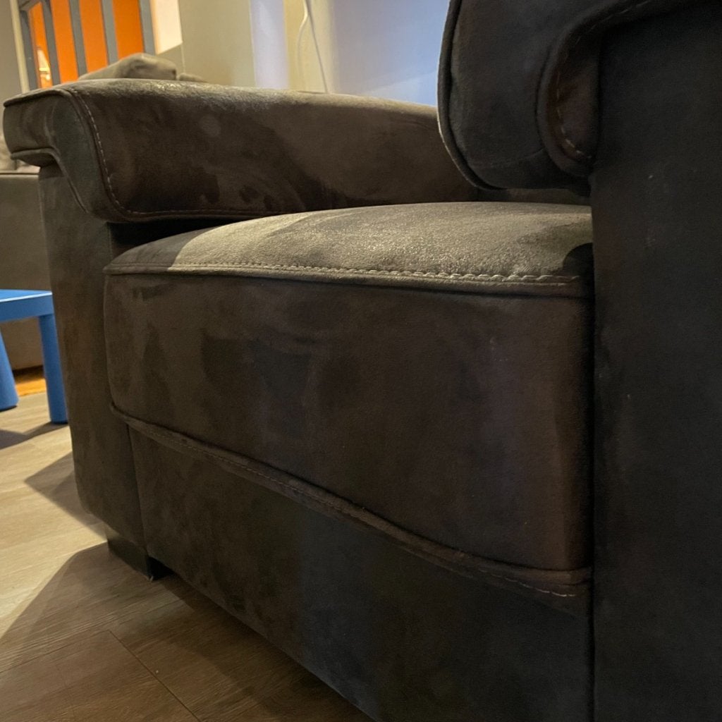 Fauteuil Tarragona - Antraciet - Pronto Wonen, Huis en Inrichting, Fauteuils, Niet ingevuld, Niet ingevuld, Niet ingevuld