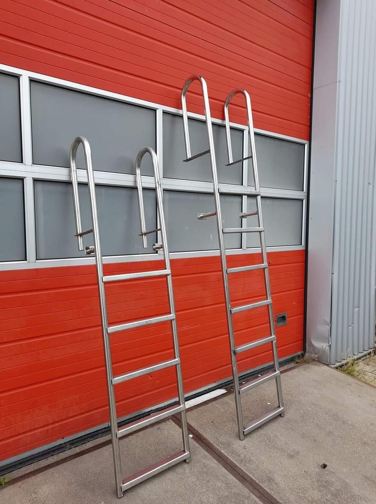 Nieuwe rvs zwemtrappen, Ophalen, Nieuw, Overige typen, Minder dan 2 meter