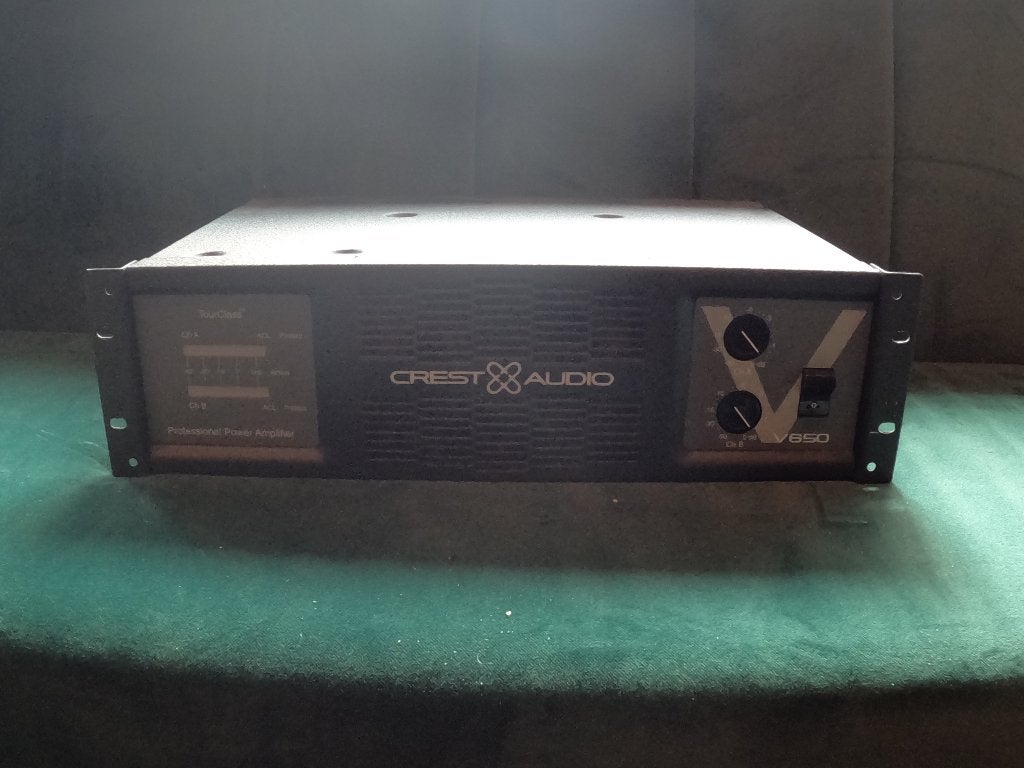 Crest audio versterkers, Ophalen, Gebruikt, 120 watt of meer, Overige merken
