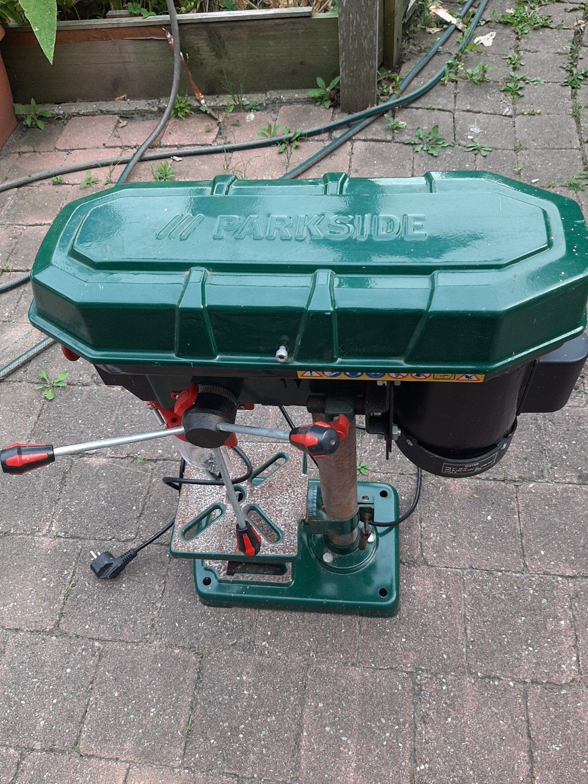 Parkside Kolomboormachine PTBM 500 D4, Ophalen, Gebruikt, 400 tot 600 watt, Kolomboormachine