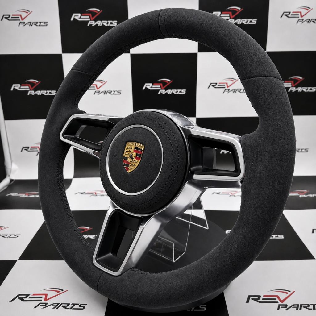Porsche stuur alcantara zonder knoppen flippers upgrade, Auto diversen, Tuning en Styling, Ophalen of Verzenden, ., ., .