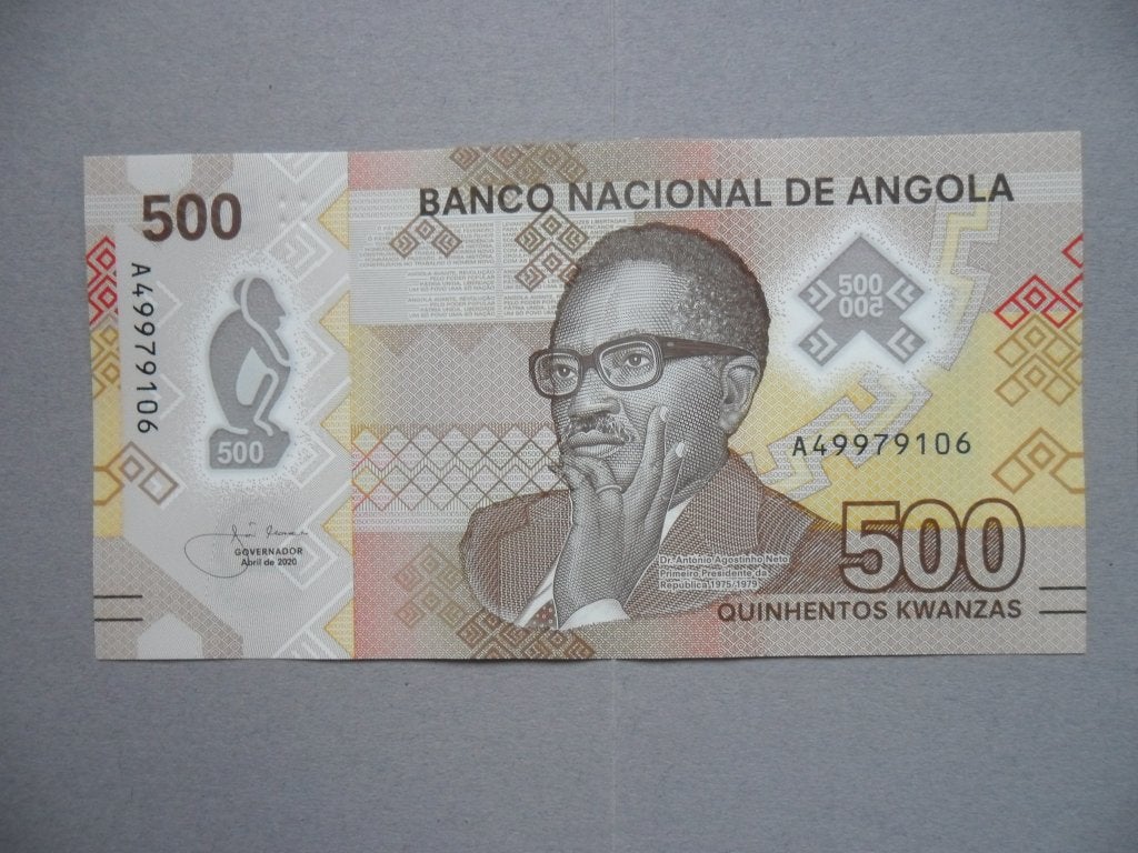 Angola #W161 [2020] / 500 kwanzas UNC, Postzegels en Munten, Bankbiljetten | Afrika, Los biljet, Overige landen, Verzenden