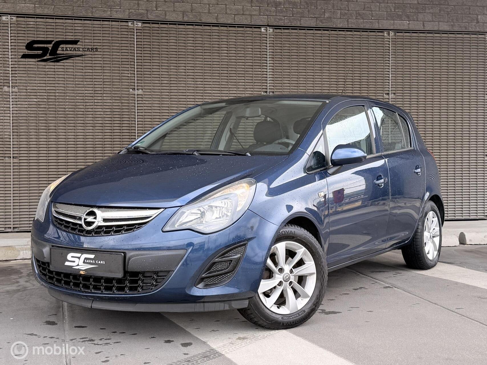 Opel Corsa 1.2 EcoFlex Cosmo 1/2 Leer |Cruise|Rijk uitgerust, Voorwielaandrijving, Euro 5, Gebruikt, 750 kg