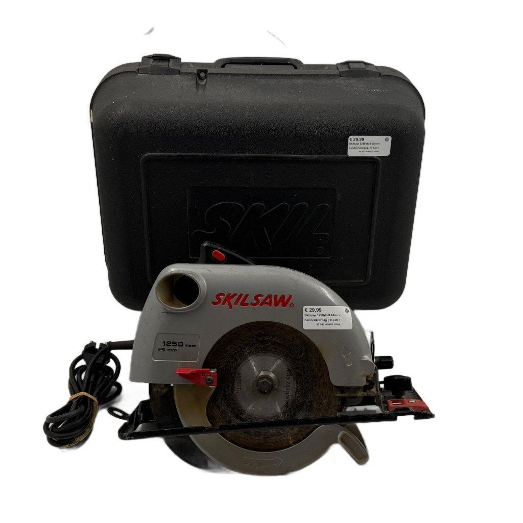 Skilsaw 1250Watt 66mm handcirkelzaag | In kist |, Doe-het-zelf en Verbouw, Gereedschap | Zaagmachines, Toulonsleaan 72, Cirkelzaag