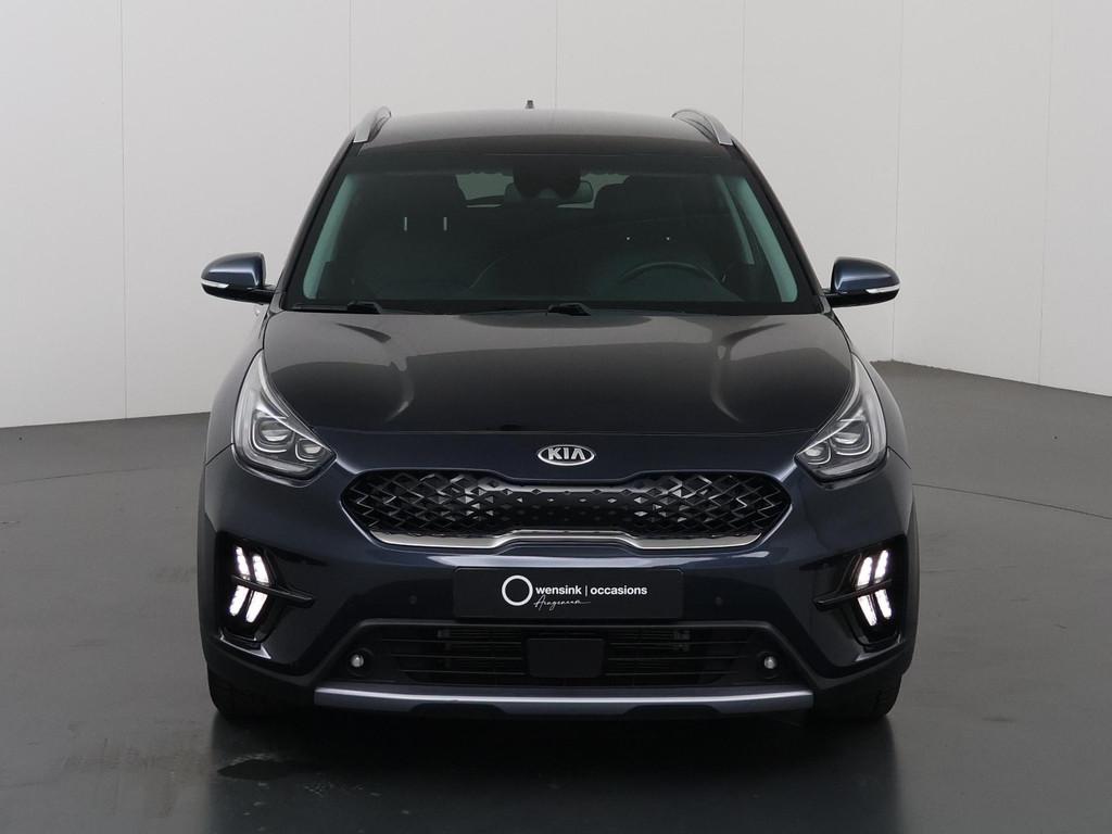Kia Niro 1.6 GDi Hybrid ExecutiveLine | Lederen Bekleding |, Auto's, Kia, Gebruikt, Euro 6, 2 kWh, Zwart