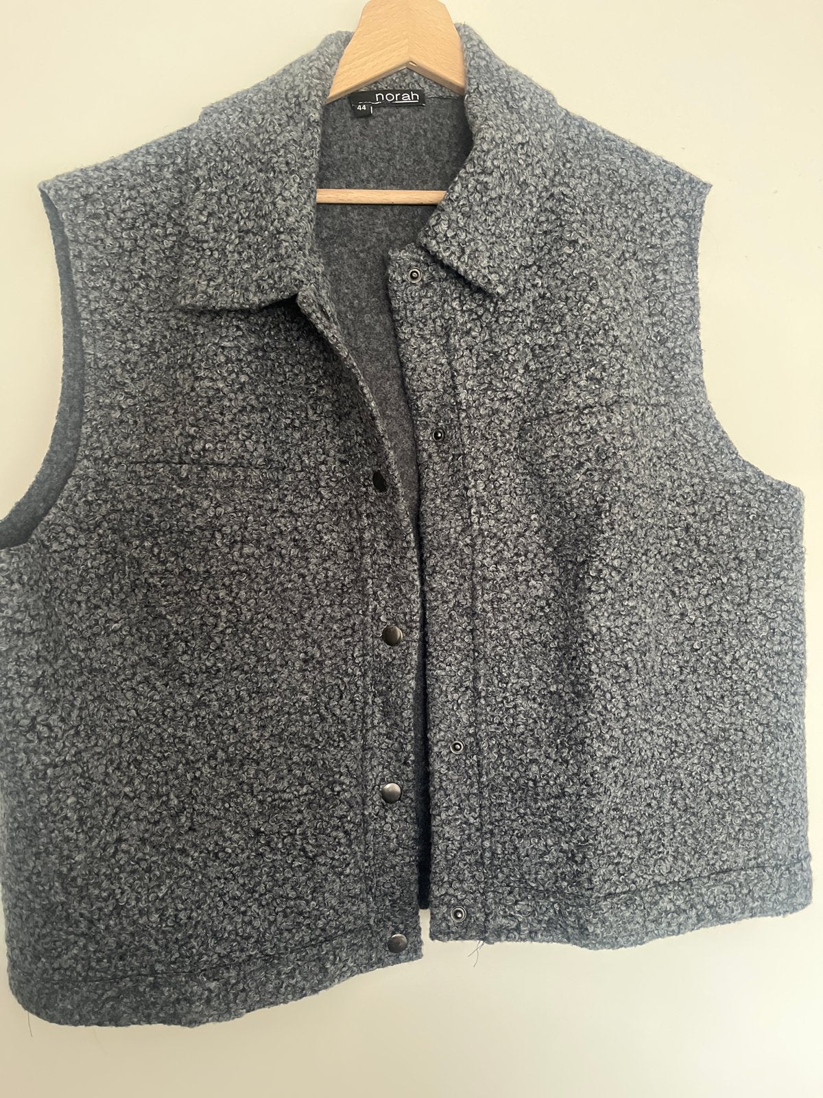 Norah teddy gilet maat 44, Kleding | Dames, Ophalen of Verzenden, Zo goed als nieuw, Maat 46/48 (XL) of groter, Grijs