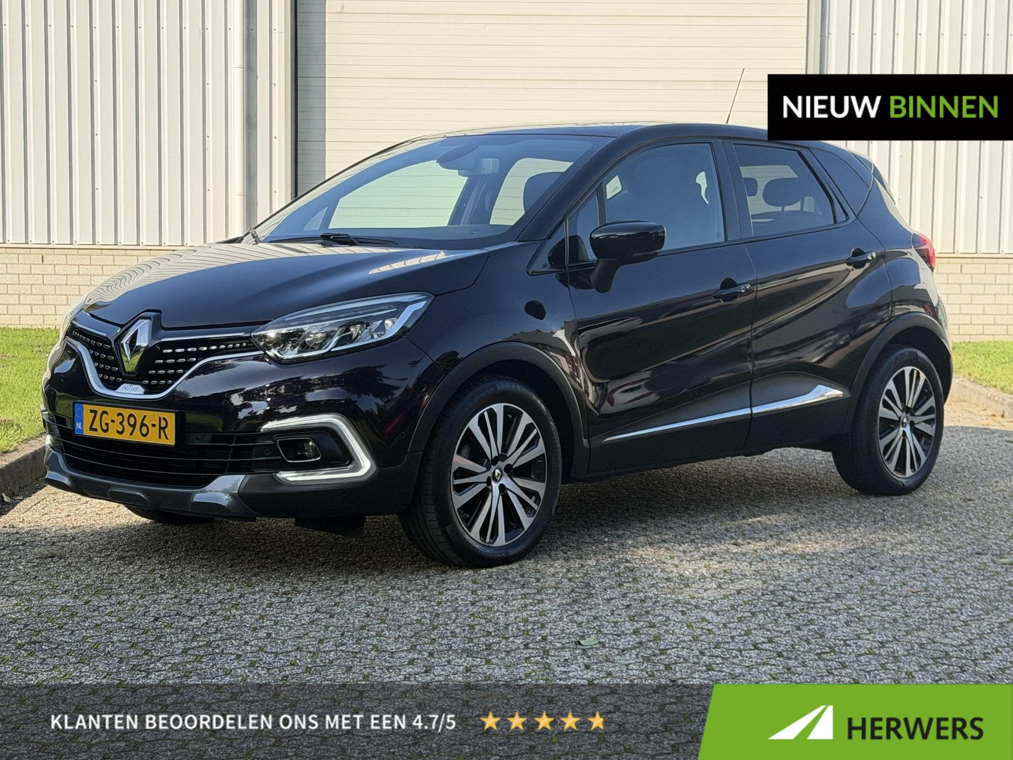 Renault Captur 1.3 TCe Initiale Paris / Lederen bekleding /, Auto's, Gebruikt, Euro 6, 4 cilinders, 150 pk