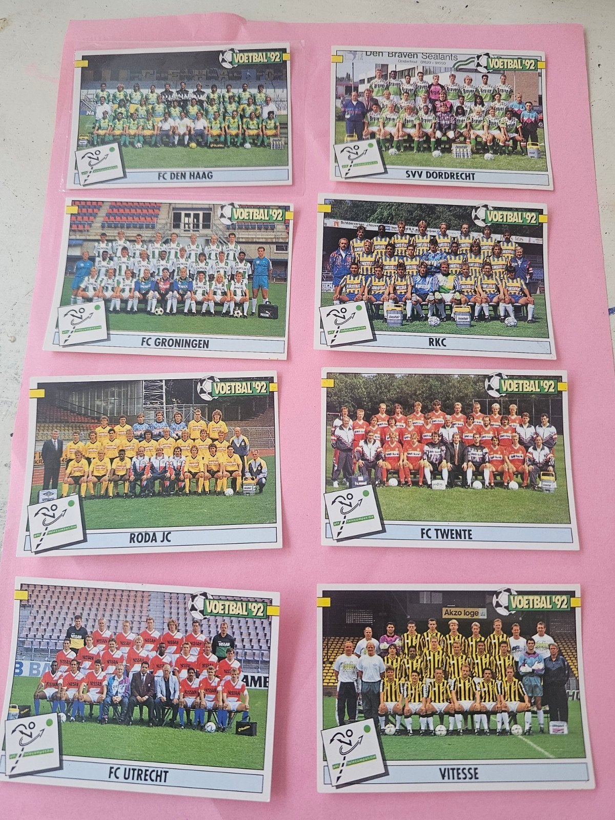Panini Voetbal 1992, Verzamelen, Ophalen of Verzenden, Nieuw, Overige binnenlandse clubs, Poster, Plaatje of Sticker