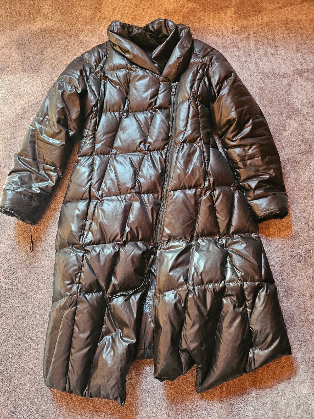 Zwarte winterjas Rundholz Black Label mt M., Verzenden, Gedragen, Maat 38/40 (M), Zwart