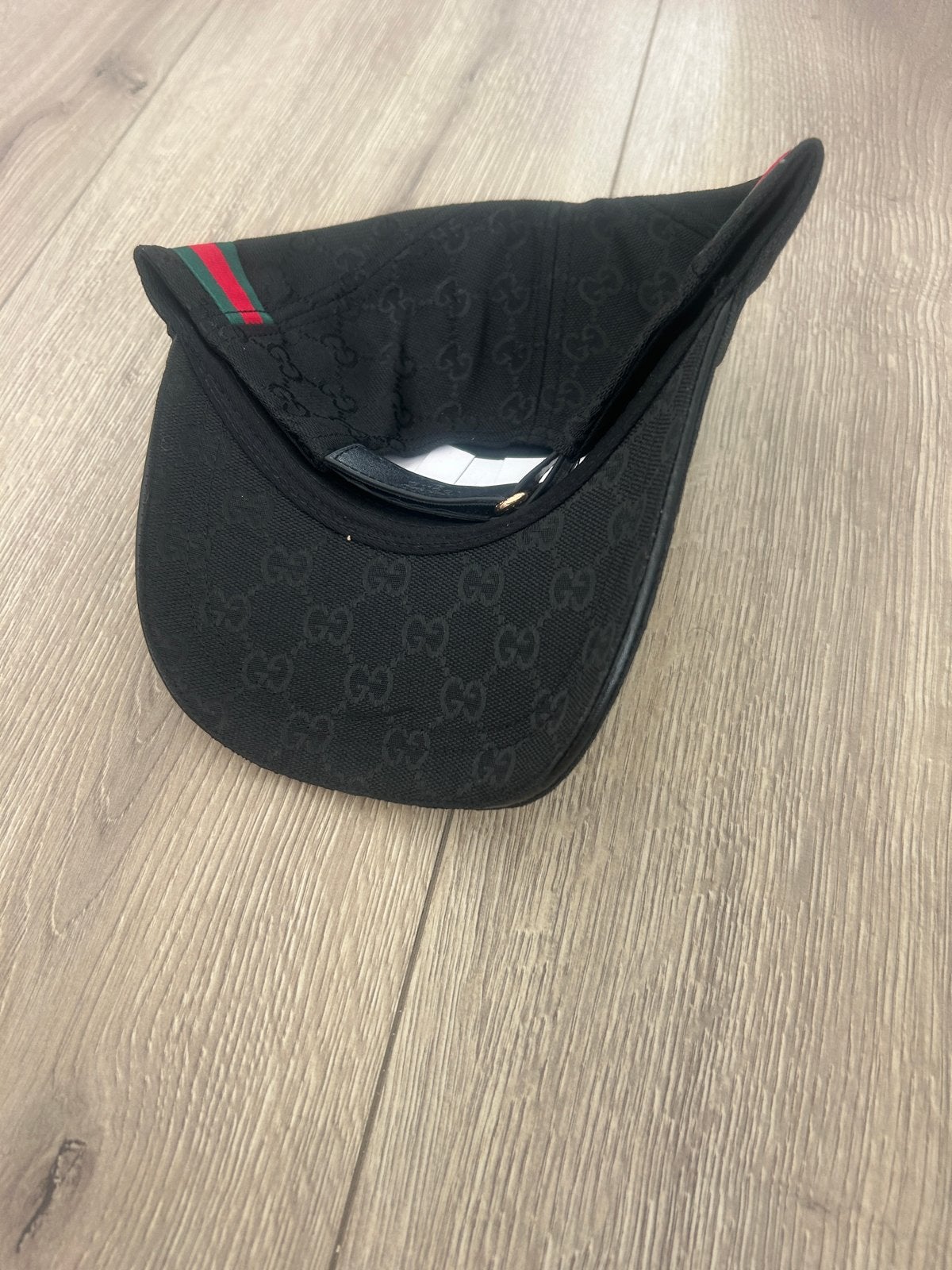 Gucci GG Supreme Baseballpet met Webdetail, Ophalen of Verzenden, Zo goed als nieuw, One size fits all, Pet