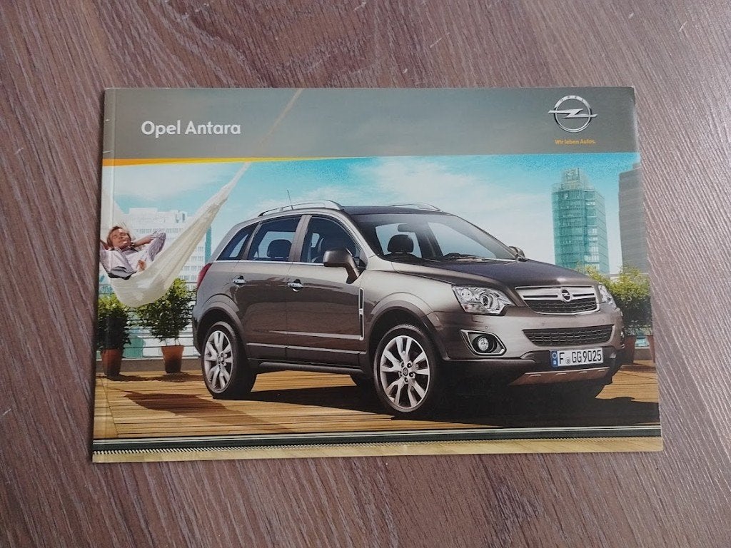 Opel Antara autofolder 2011, alias Chevrolet Captiva, Ophalen of Verzenden, Nieuw, Opel