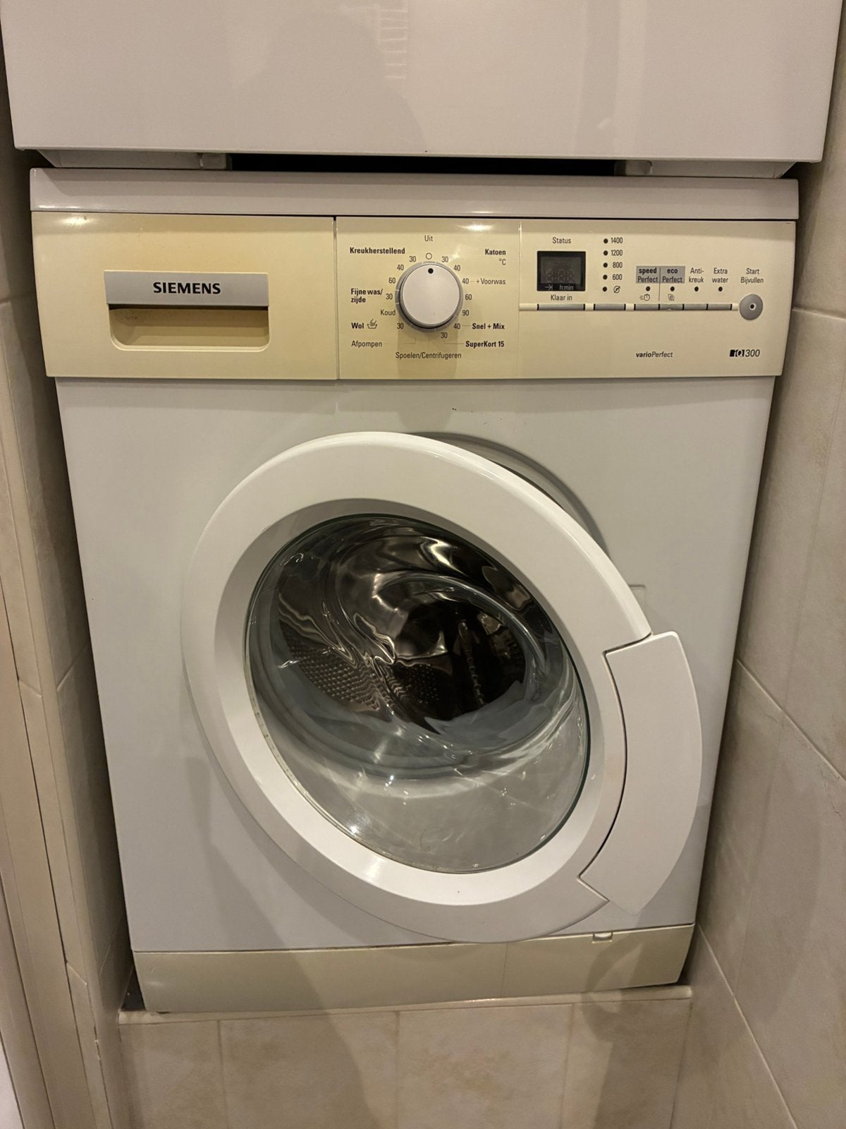 Goede Siemens wasmachine, Ophalen, Zo goed als nieuw, 85 tot 90 cm, 1200 tot 1600 toeren