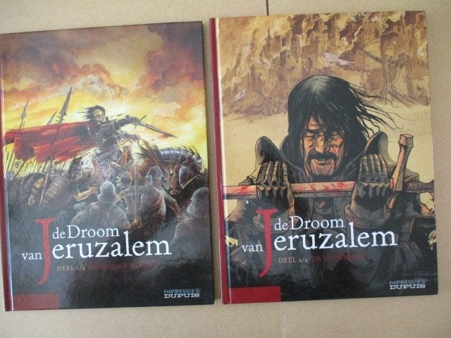 w0069 de droom van jeruzalem 1 en 2 hc, Meerdere stripboeken, Ophalen, Gelezen
