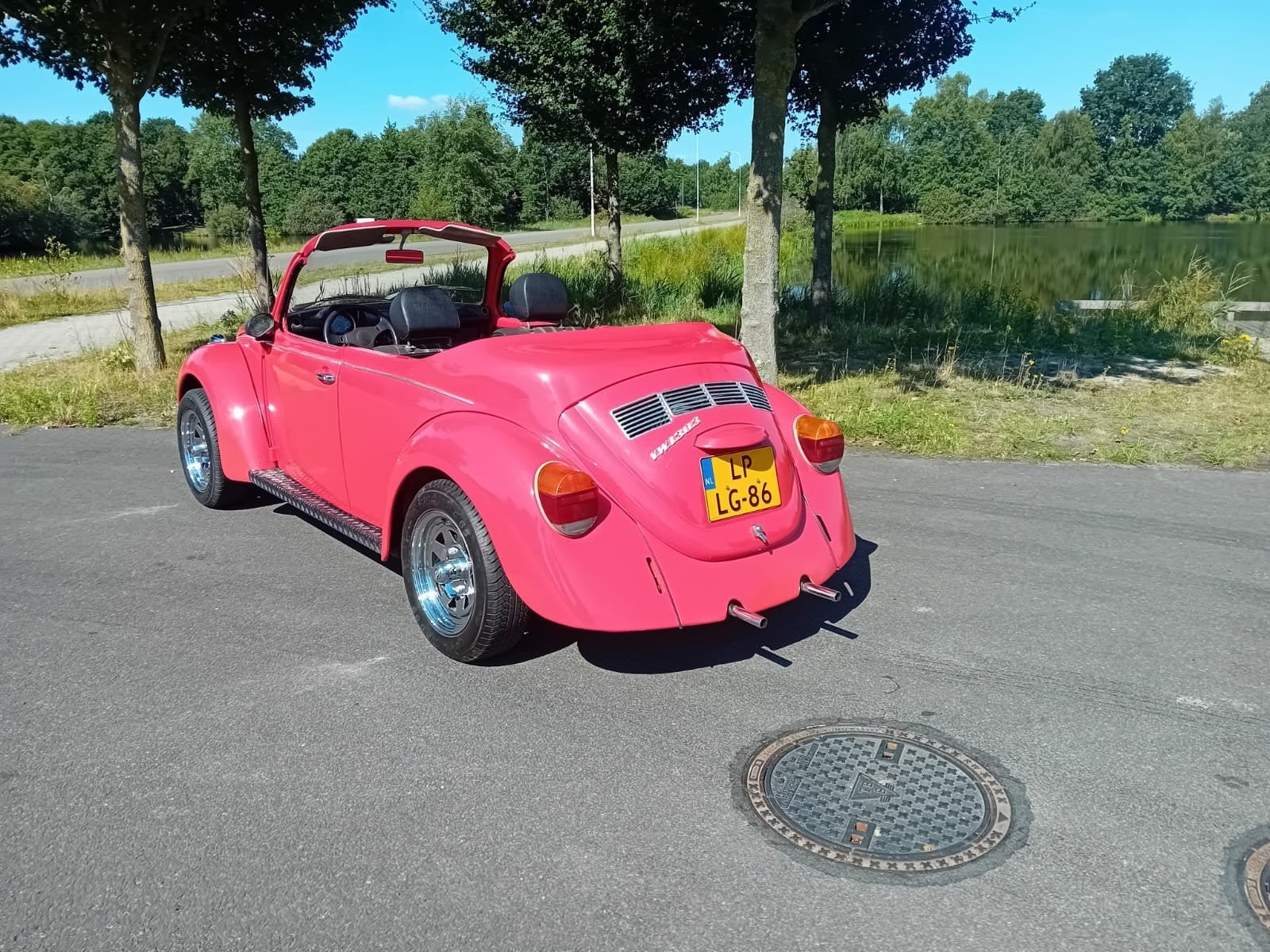 Volkswagen 1303 CABRIOLET 1973 1600 CC PRICE DROP HERFST, Auto's, Achterwielaandrijving, Zwart, Cabriolet, 1600 cc