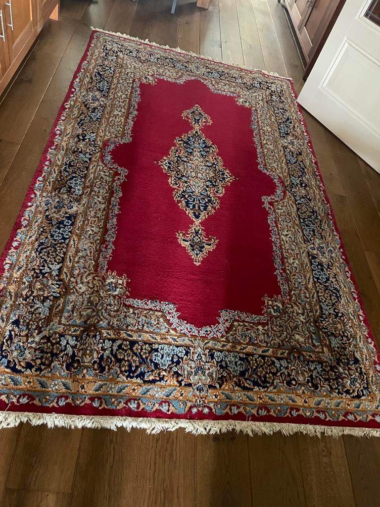 Perzische tapijt uit iran, Ophalen, Perzisch, Vierkant, Zo goed als nieuw