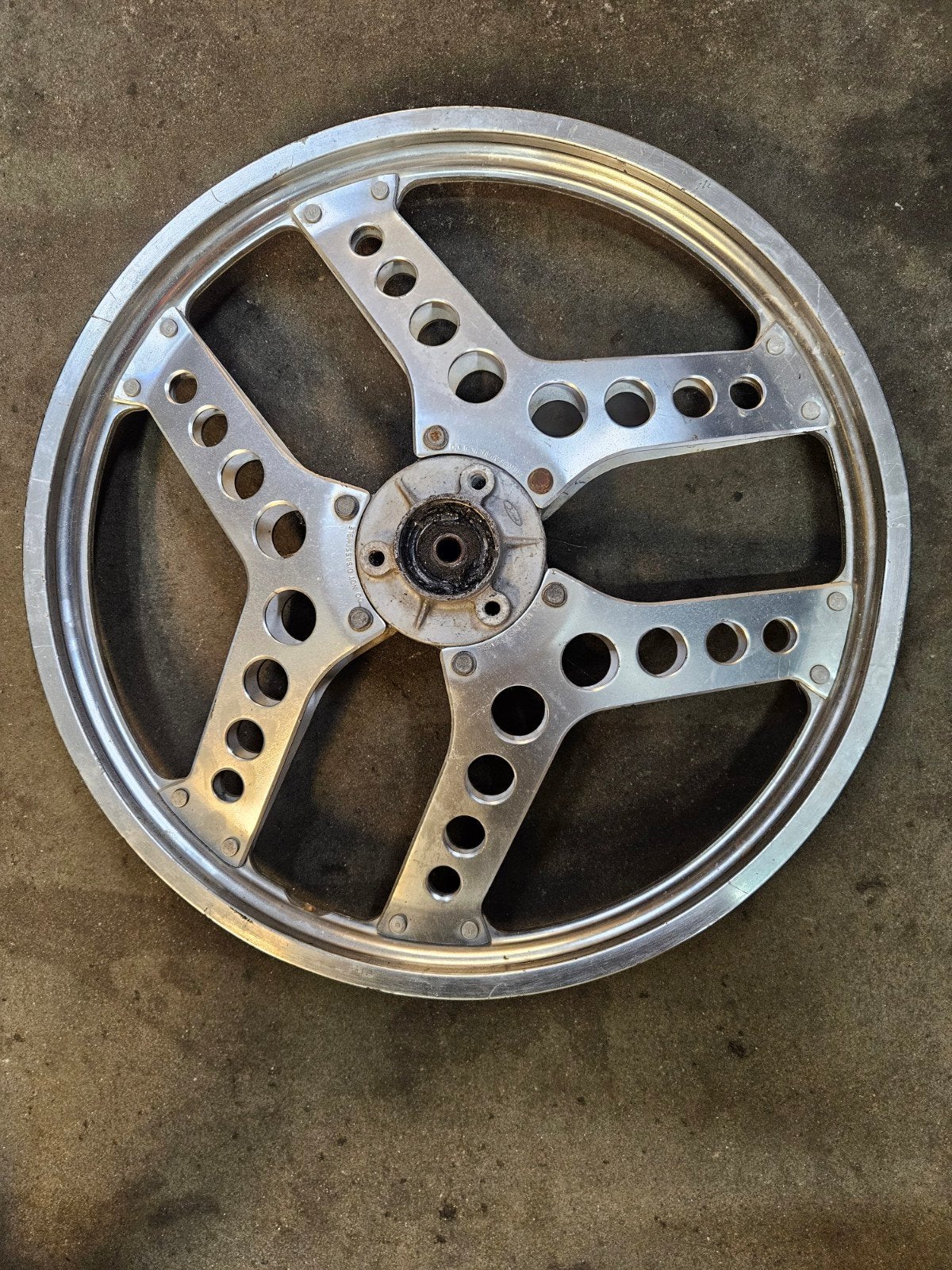 Honda mbx5/8/mb5 voor- en achterwiel., Ophalen of Verzenden, Gebruikt, Frame, Honda mb mbx