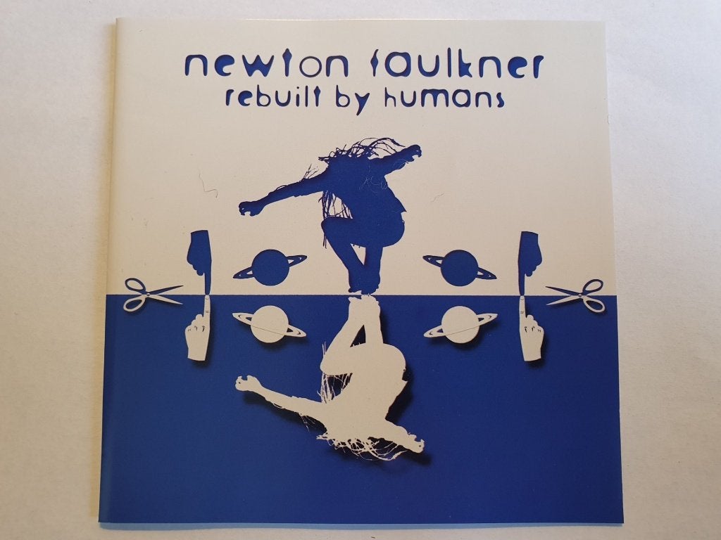 CD Newton Faulkner - Rebuilt By Humans (2009, izgs), Cd's en Dvd's, Inclusief boekje, Singer-songwriter, Ophalen of Verzenden