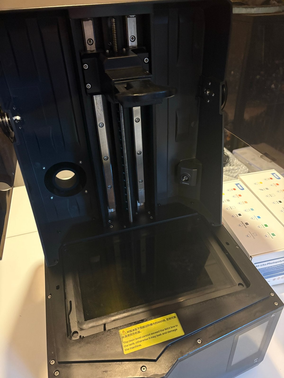 Elegoo Saturn 2 8K 3D printer met toebehoren, Computers en Software, Ophalen of Verzenden, Ingebouwde Wi-Fi, Gebruikt, Resin/Hars
