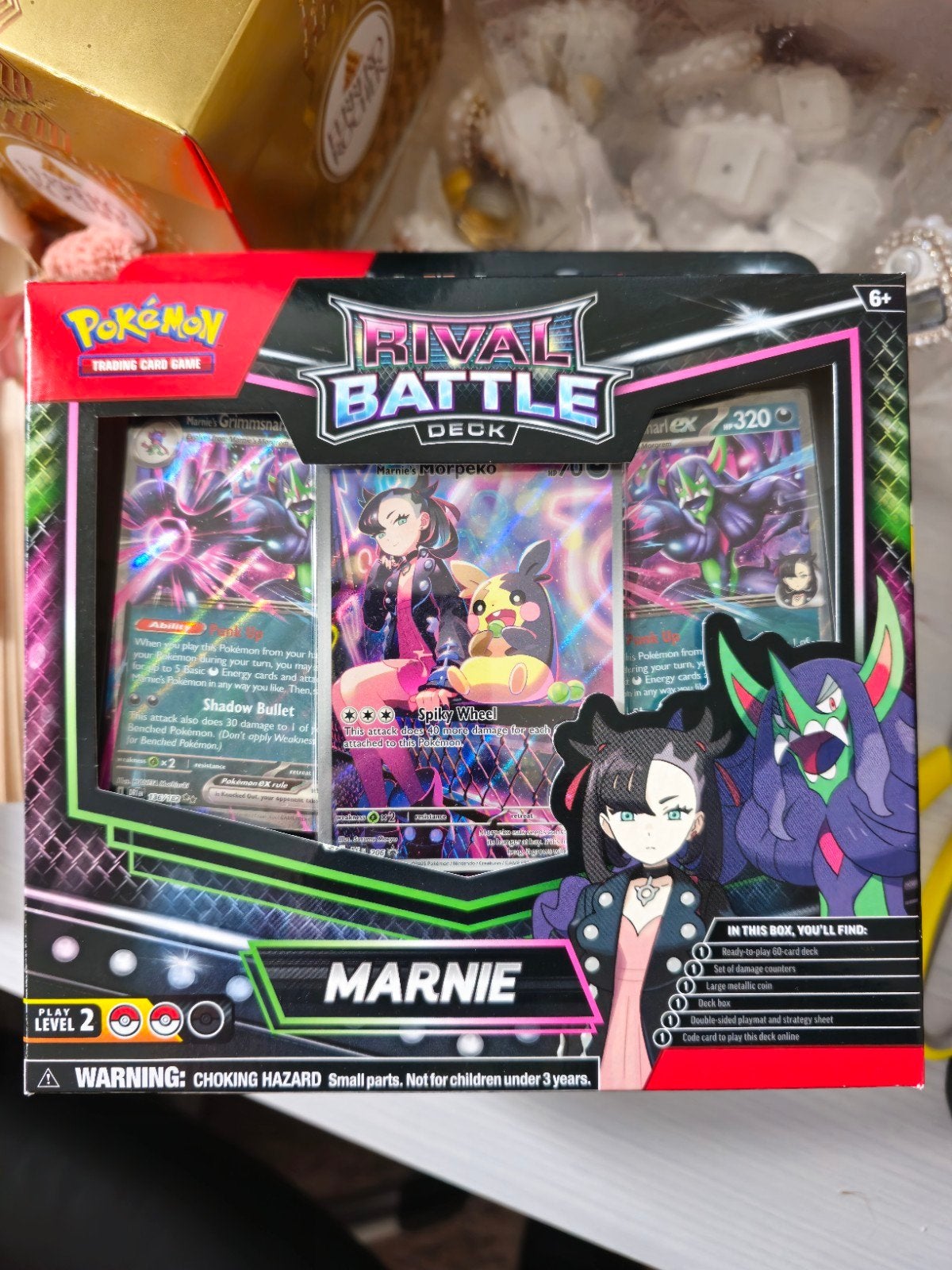 Pokémon TCG Rival Battle Deck Marnie & Morpeko V-UNION, Ophalen of Verzenden, Nieuw, Speeldeck, Foil