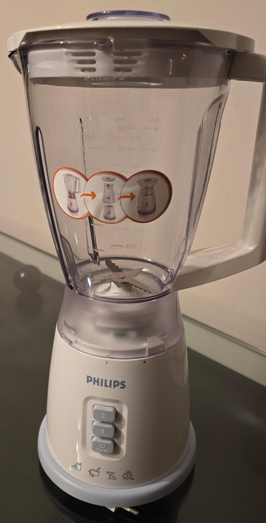 Philips Blender HR2020/70, Ophalen, Zo goed als nieuw, Blender