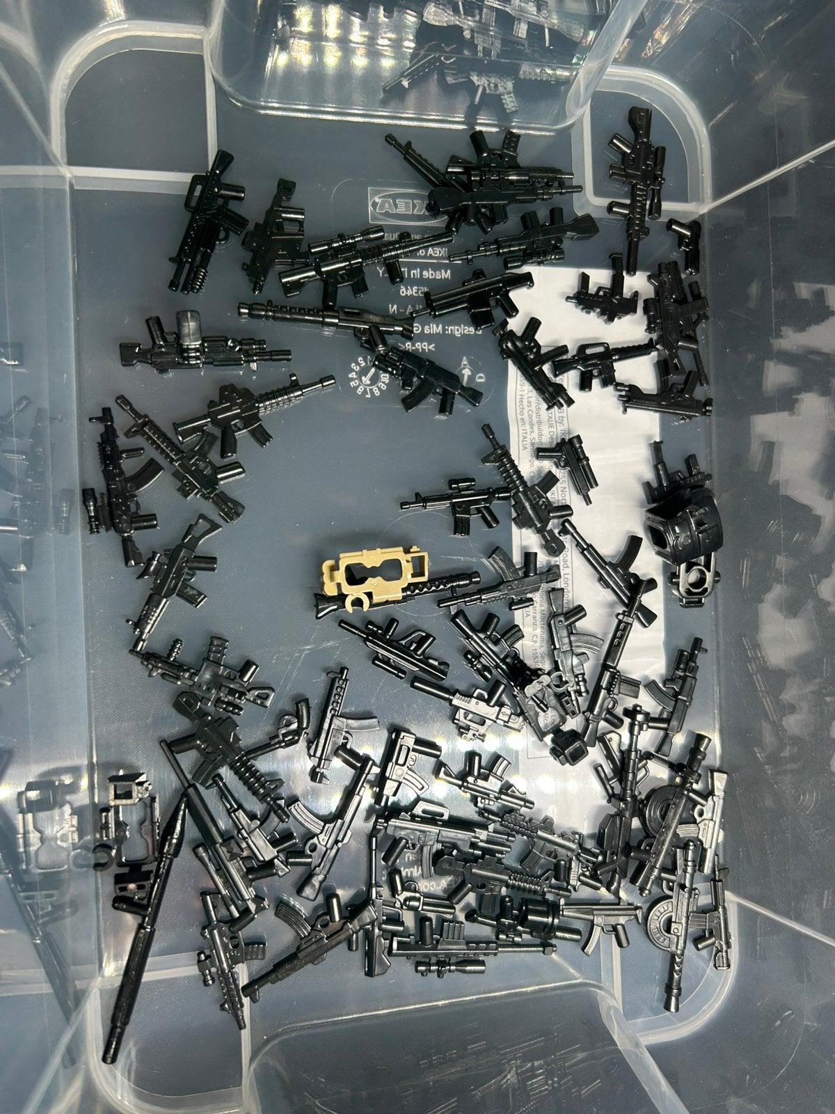 Lego, realistische wapens, Ophalen of Verzenden, Zo goed als nieuw